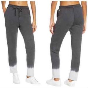 Zella Dip Dye Jogger Grey Forged Size Medium